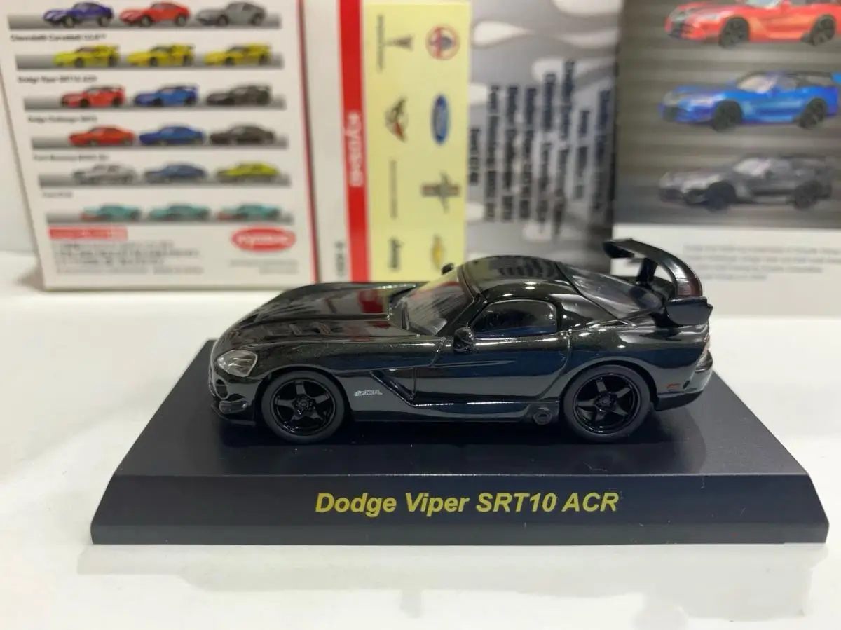 Модель автомобиля KYOSHO Dodge Viper STR10 ACR литая под давлением подарок для детей 1/64
