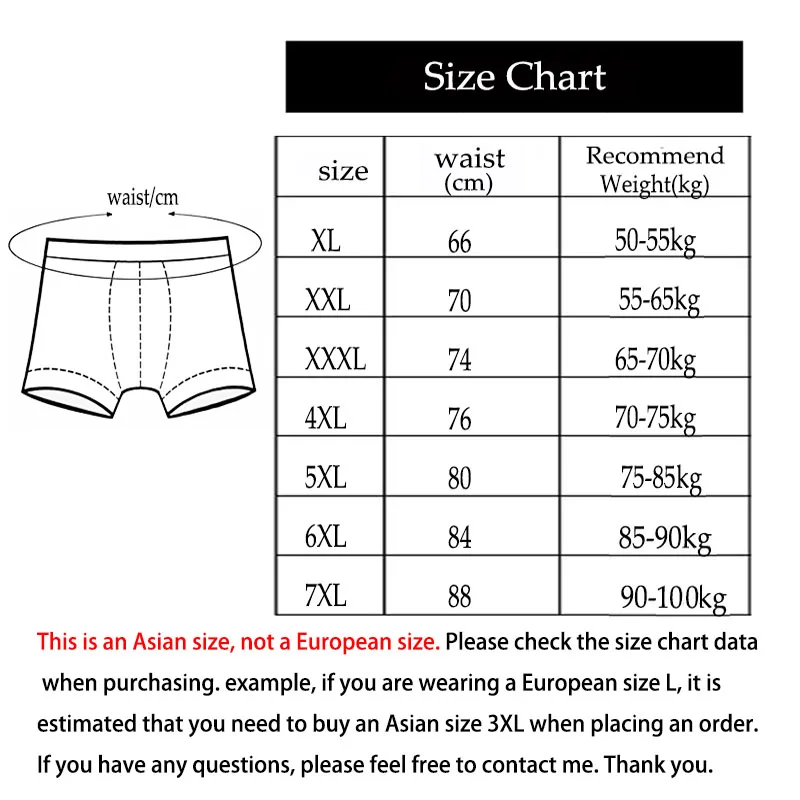 5pcs/Lot 7XL Cotton Men Briefs Men's Underwear Male Briefs Underpants for Men Panties Mens Pant Men Shorts Comfortable Plus Size