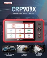 launch x431 obd2 scanner crp909x all system diagnostic service tool code reader