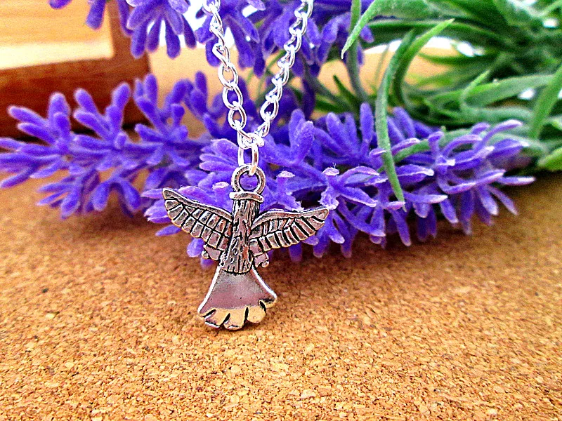 

3 шт./лот 20*20 мм Ангел Античная Серебряная раковина античная серебряная подвеска ожерелье ювелирные изделия лучшие подарки дружбы