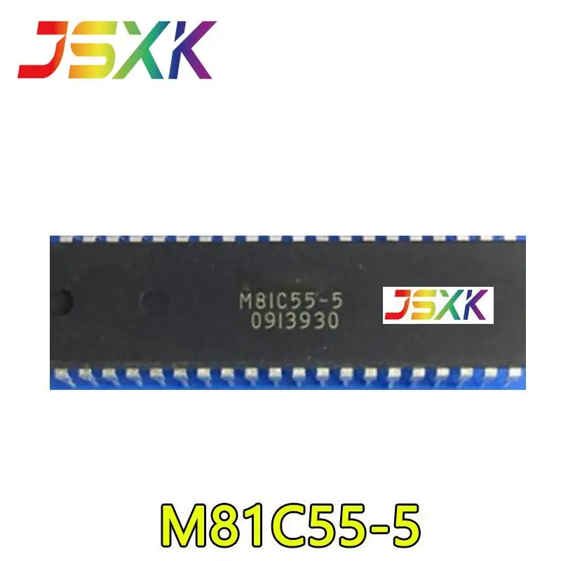 

【10-2PCS】M81C55-5 microcontroller is directly inserted into DIP-40 pin SRAM static memory chip IC