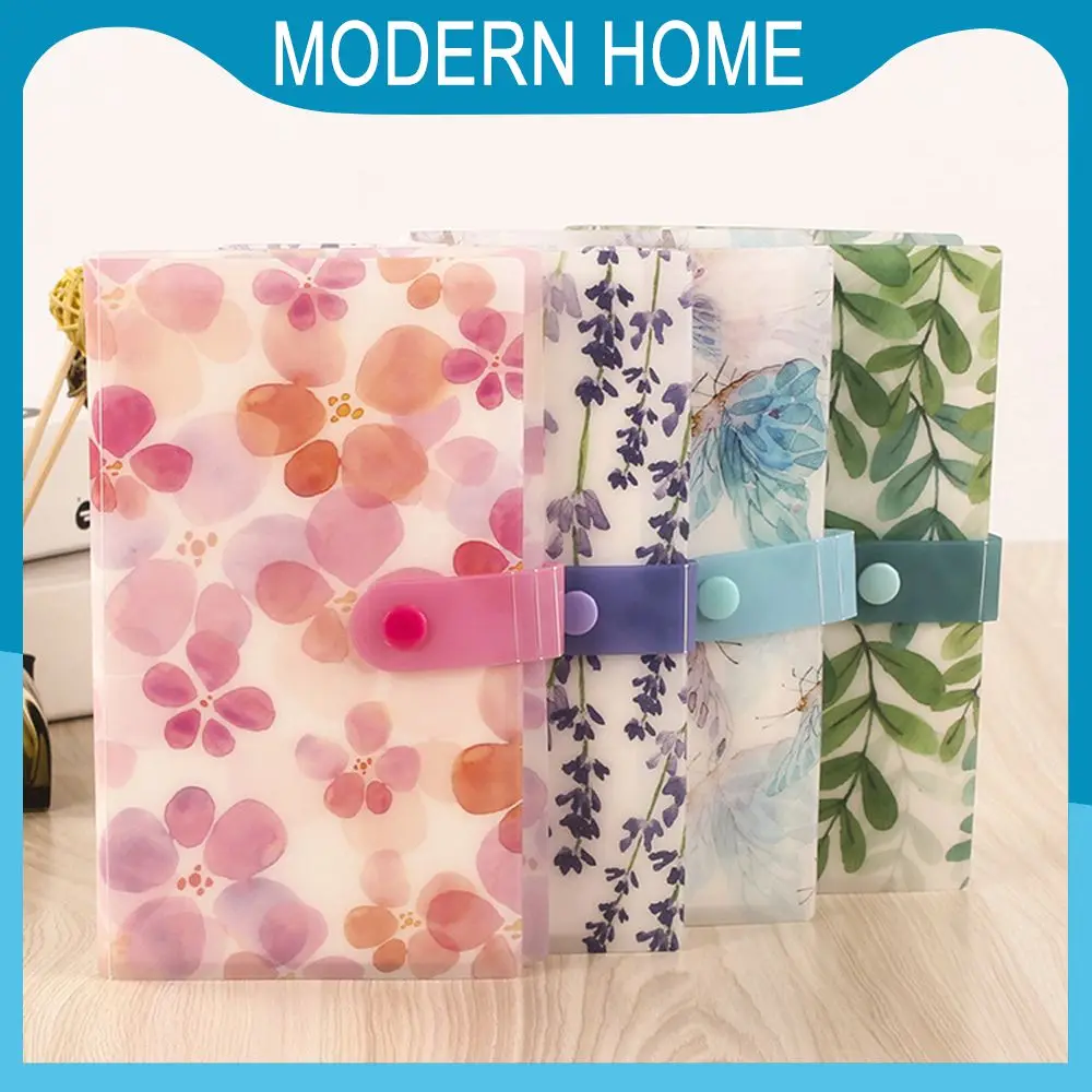 

Transparent Mini Album Student Button Type 3-inch Colored Photo Album 240 Detents 3 Inch Photo Photo Album Card Book Multi-layer