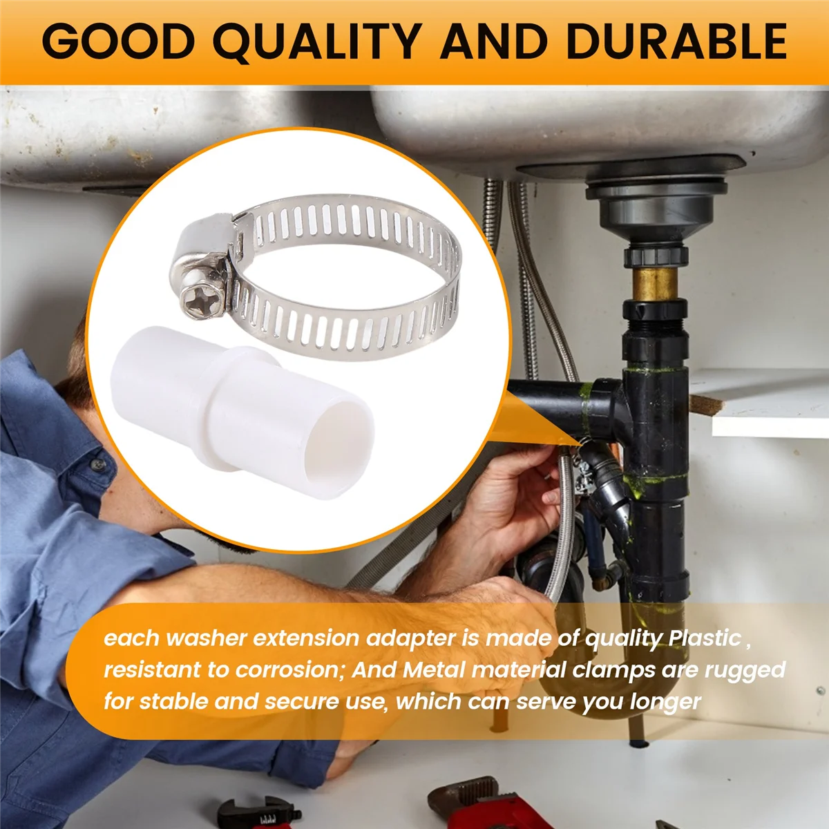 2 шт. соединители для сливного шланга стиральной машины адаптер-удлинитель с 4