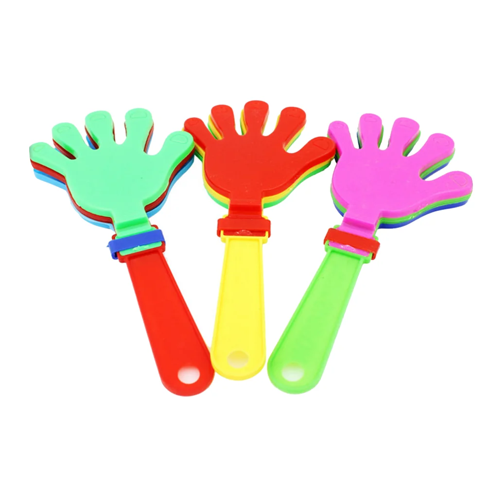

Hand Noise Clapper Clappers Hands Party Makers Noisemakers Maker Clapping Sporting Events Toy Favors Clap Noisemaker Goodie