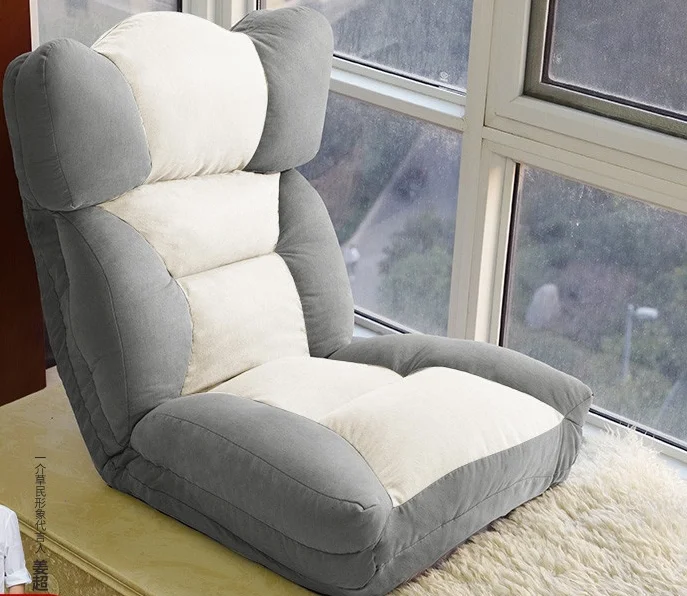 Lazy sofa tatami foldable single small bed dormitory computer bedroom balcony window chair sleeper room furniture |