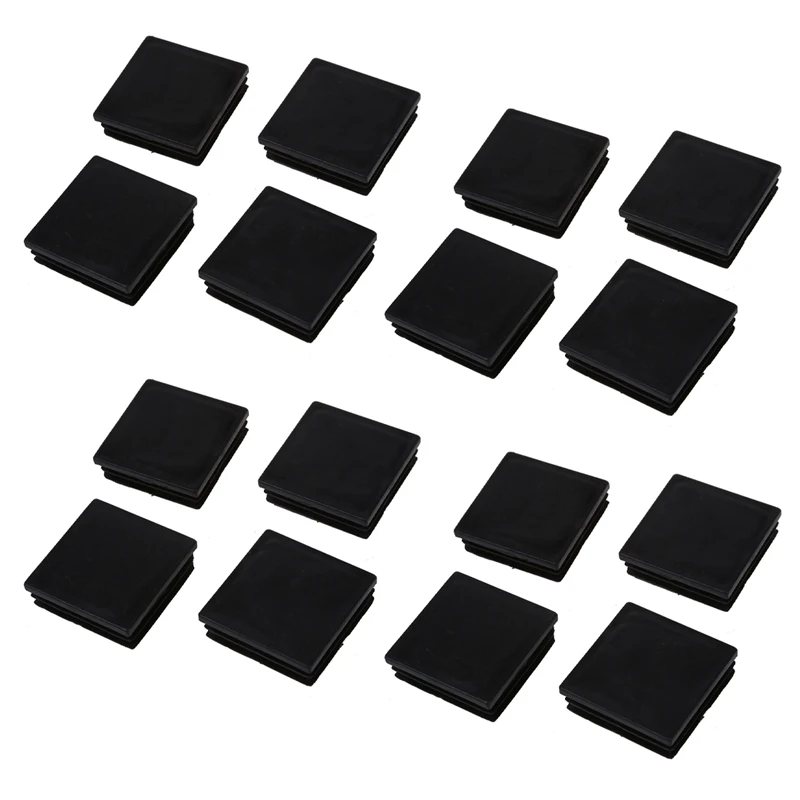 

Plastic Square Tubing Tube Insert Blanking End Caps 50Mm 2 Inch 16 Pcs