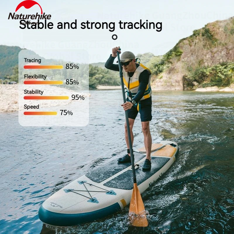 woda z plecakiem Naturehike Paddle Board Stand Up Nadmuchiwana deska surfingowa Pulp Surfing Ultralight płetwą ogonową Zestaw do sportów wodnych
