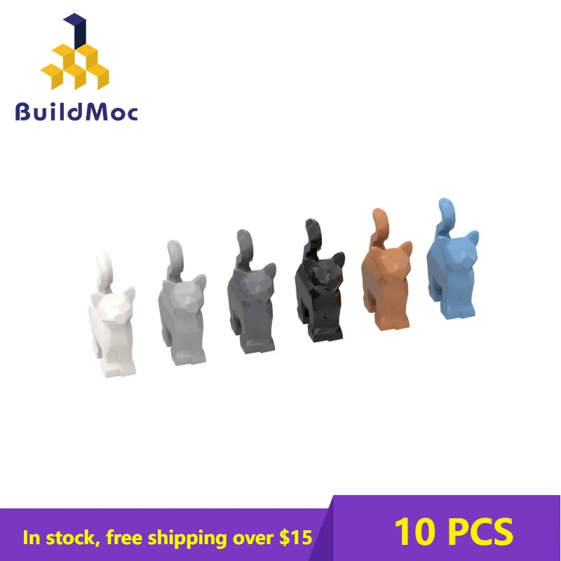

10PCS MOC 13786 Cat For Building Blocks Parts DIY Construction DIY Educational Creatives Gift Toys