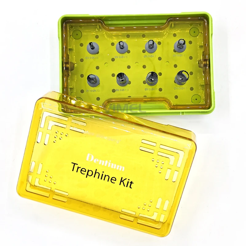 8 шт. стоматологический набор Dentium XIT Trephine Kit инструмент для имплантата
