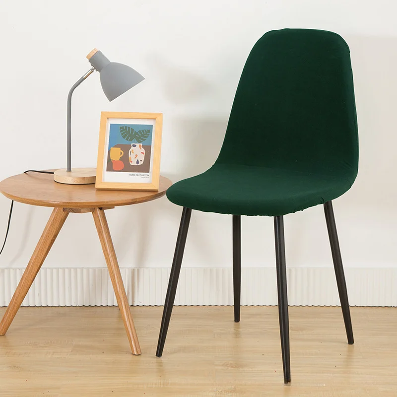 

Слизкие мягкие эластичные чехлы на стулья премиум-класса из молочного шелка, полное покрытие, нескользящий дизайн корпуса для стульев, защитные 28 цветов