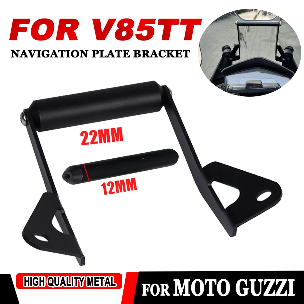 

Motorcycle Accessories Phone GPS Navigation Plate Bracket Handlebar Adapt Holder For MOTO GUZZI V 85 TT V85TT V85 TT 85TT 2019 +