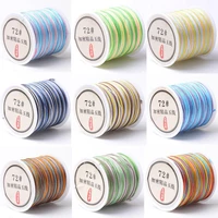 45 metre 0 8mm two color jade thread line cord cotton thread string strap for jewelry making diy bracelet necklace supplies