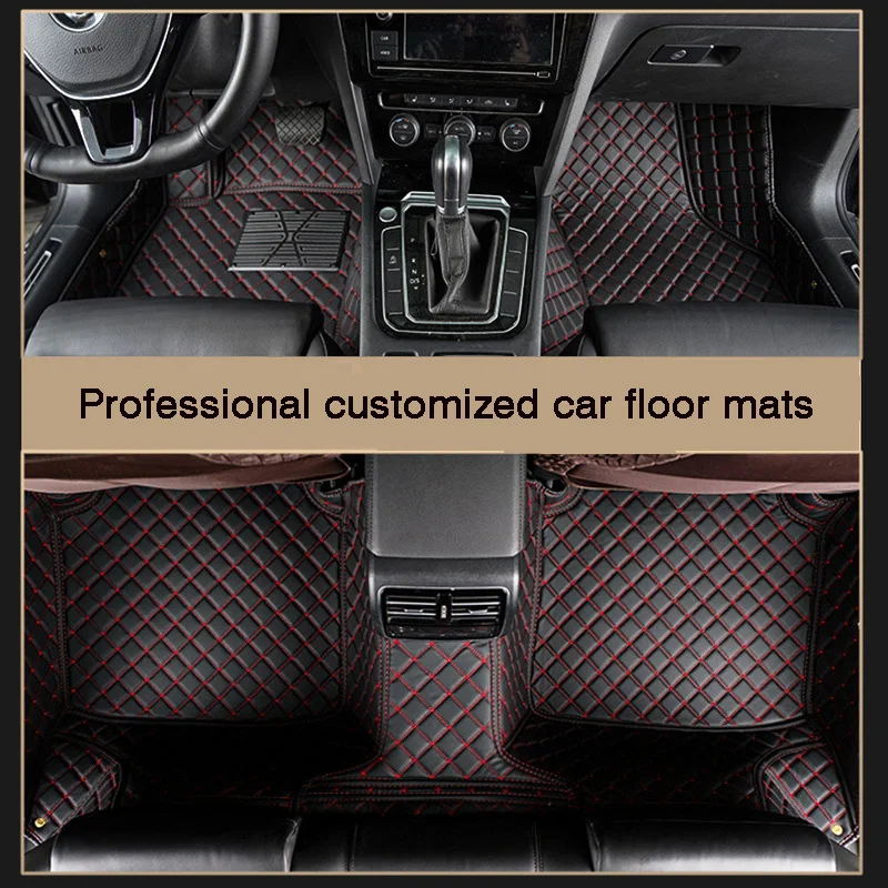 

Full Surround Custom Diamond Checkered Car Floor Mat for INFINITI QX30 QX50 Q50L QX56 QX60 QX70 QX80 Q45 Q50 QX4 Q70 Auto Parts
