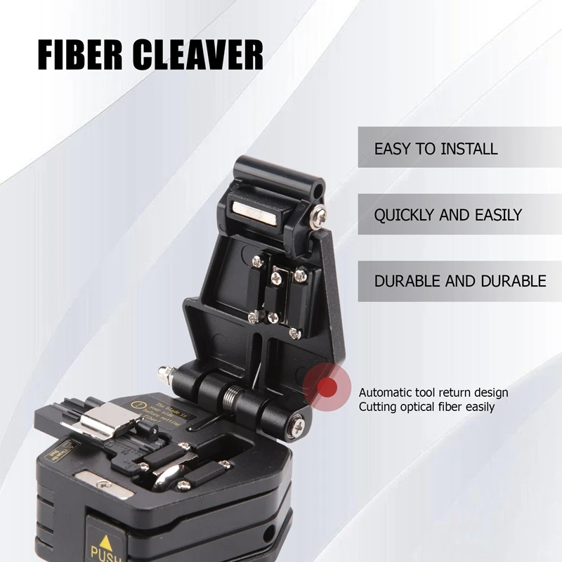 Скалыватель волокна AUA-6C Нож для резки кабеля FTTT оптоволокна Инструменты Резак