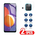 1-2 шт. стеклянного экрана для Samsung M12 M 12 экран + камера протектор для Samsung A12 A42 M21s M12 экран объектив защитная пленка из закаленного стекла