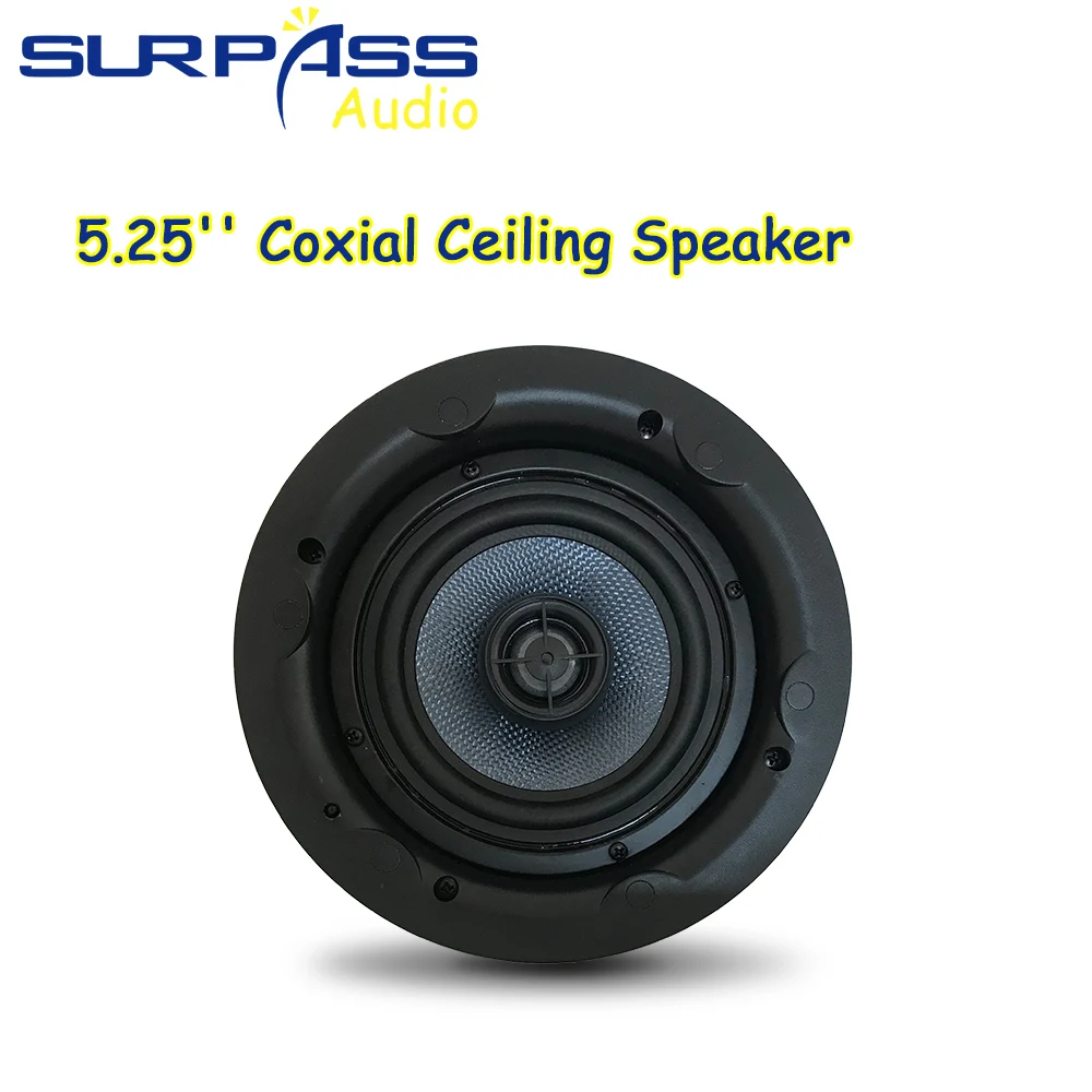 Безрамная оболочка с узкими краями PA системный динамик 5 25 дюйма потолочный