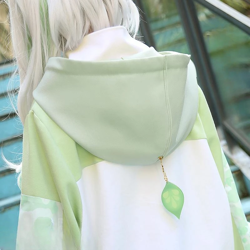 Nahida Doujin Косплей Игра Genshin Impact Костюм Камуфляжная куртка Наборы Пальто Парик