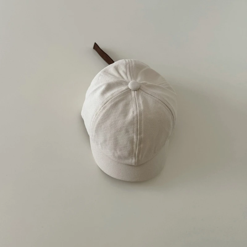 Детские хлопковые бейсболки однотонная шляпа удобная от солнца для мальчиков и