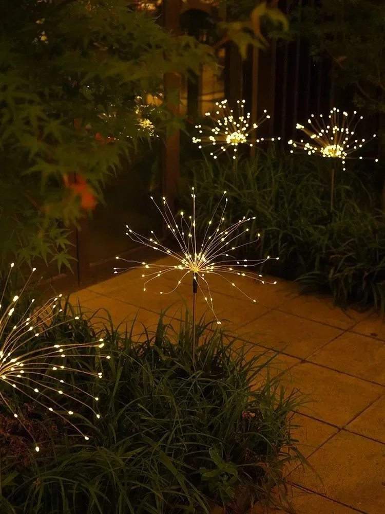 Одуванчик Солнечный уличный водонепроницаемый Романтический садовый ФЕЙЕРВЕРК