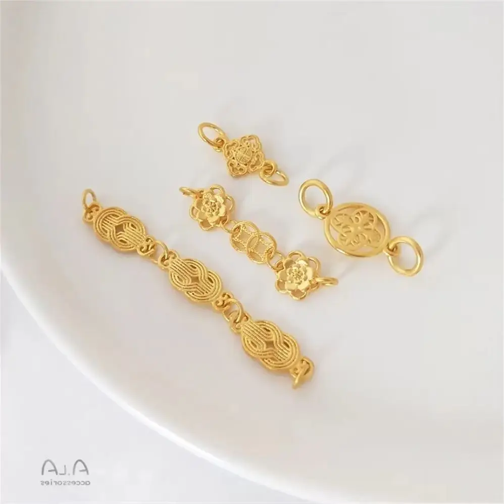 Вьетнамская двойная цепочка Shajin аксессуары сделай сам медный браслет Qianfulu