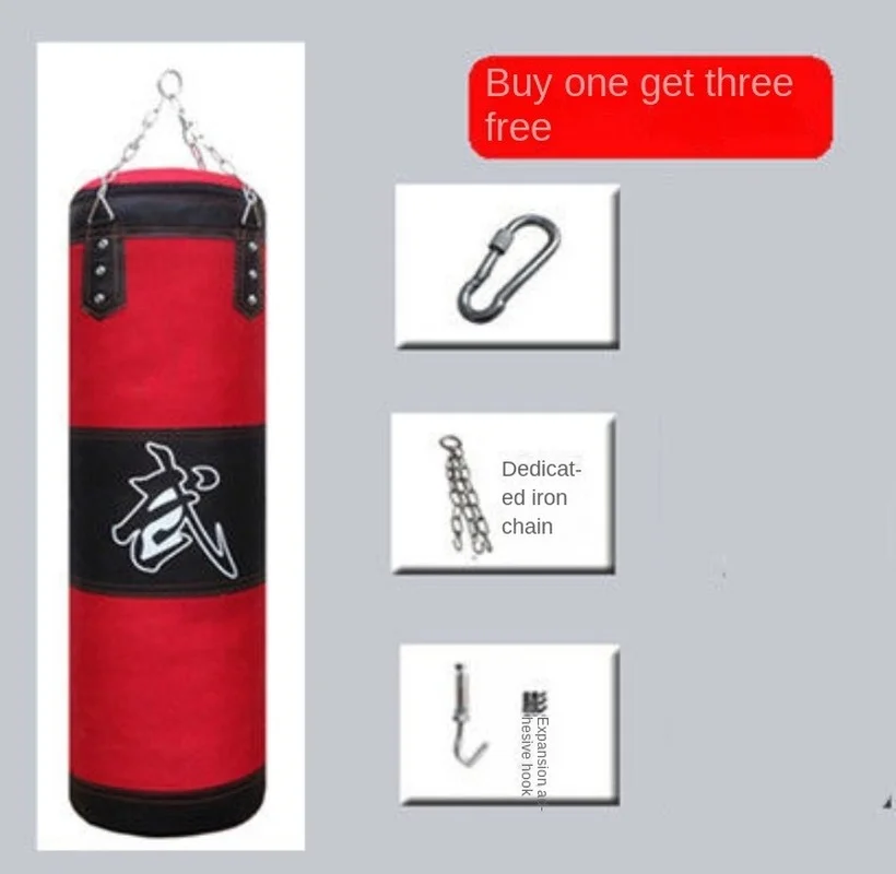 Professional Training Boxing Sandbag Fighting Karate Punching Pocket Fitness  Workout Sanding Bag Fitness Gym 60/80/100/120cm