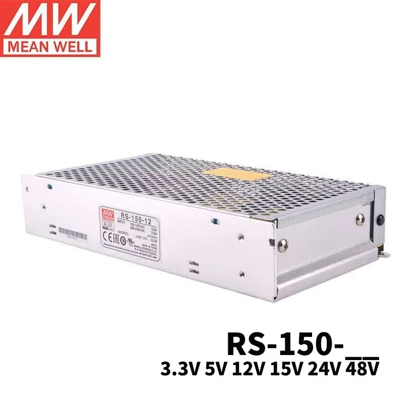 RS-150-15 15V10A 150W Тайвань Mean Well Импульсный источник питания с одним выходом AC-DC