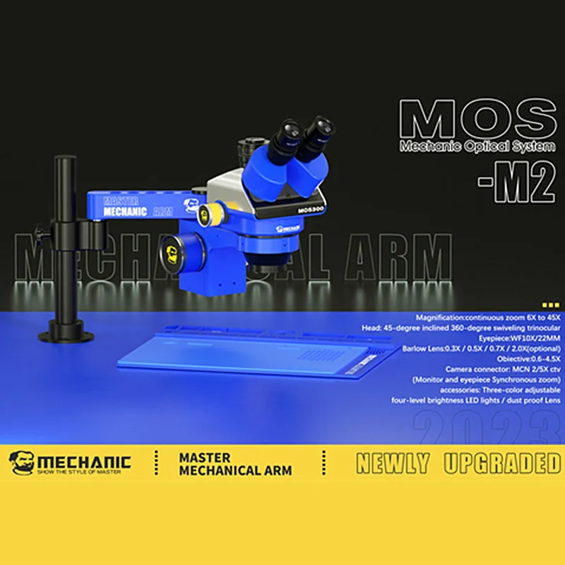 MECHANIC M2 M3 Кронштейн поворотного рычага для микроскопа Универсальное расширение