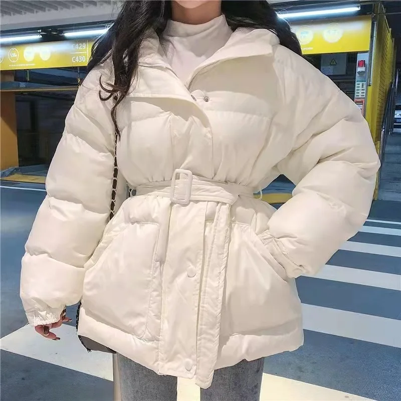 New Winter 90% Ultra Light White Duck Down Jacket Women Short Down Coat Parkas Hooded Parkas Warm Female Snow Coats Outwear 2023