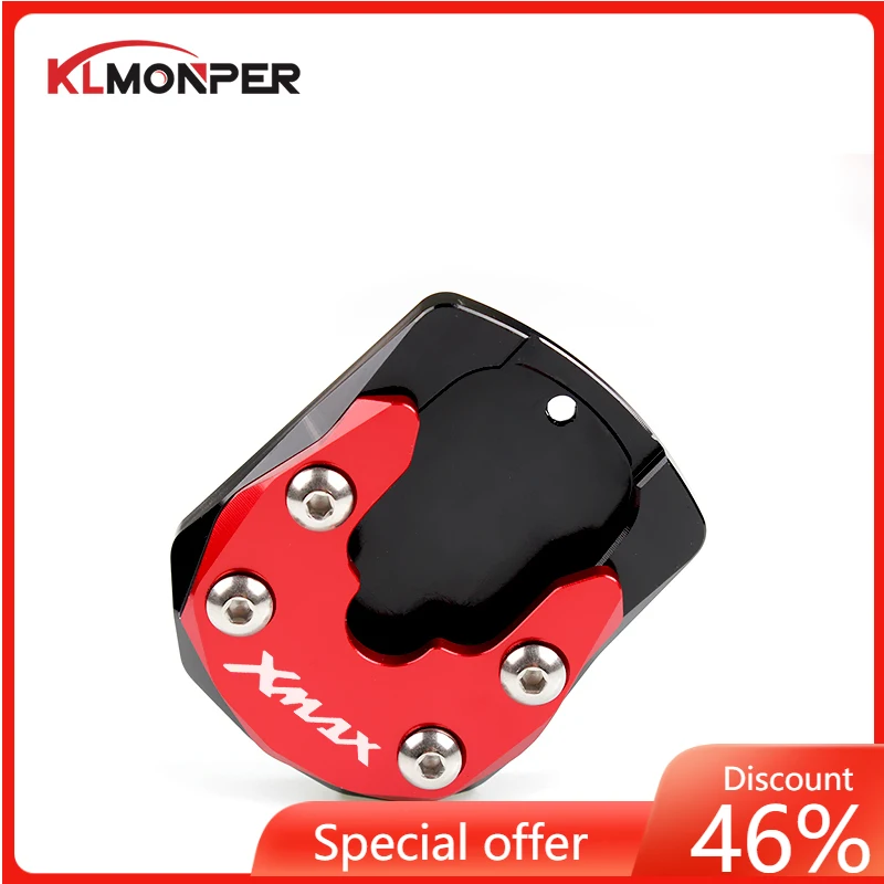 

Алюминиевая Подставка для мотоцикла CNC, увеличивающая пластину, боковая подставка, увеличитель, аксессуары для YAMAHA X-MAX 125 XMAX 250 400 Xmax 300