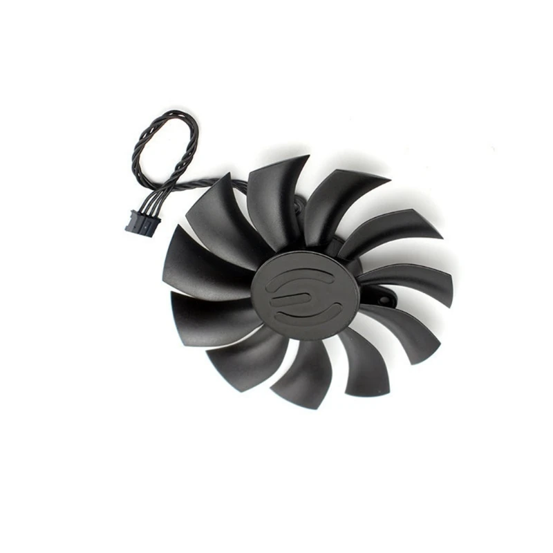 Вентилятор VGA для видеокарты 86 мм/3 38 дюйма 4 контакта 12 В 0 55 А EVGA GTX 1080 Ti 11 ГБ |
