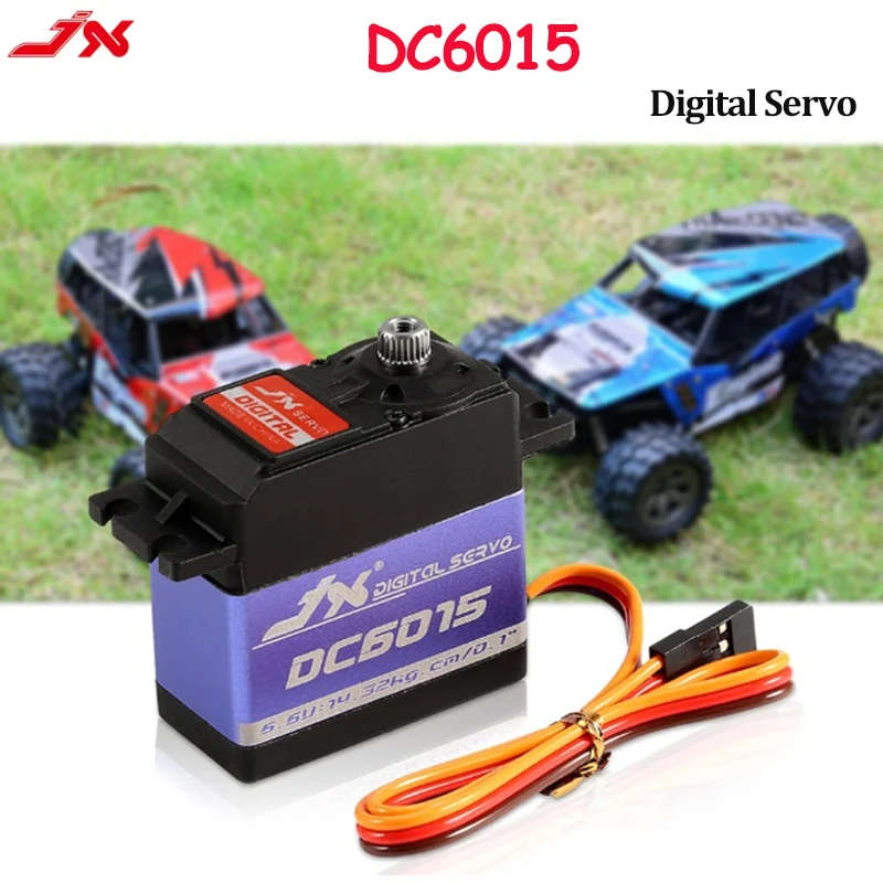 JX Servo DC6015 4 8-6 6 В 15 кг с металлической шестерней 0 10 сек цифровой сервопривод