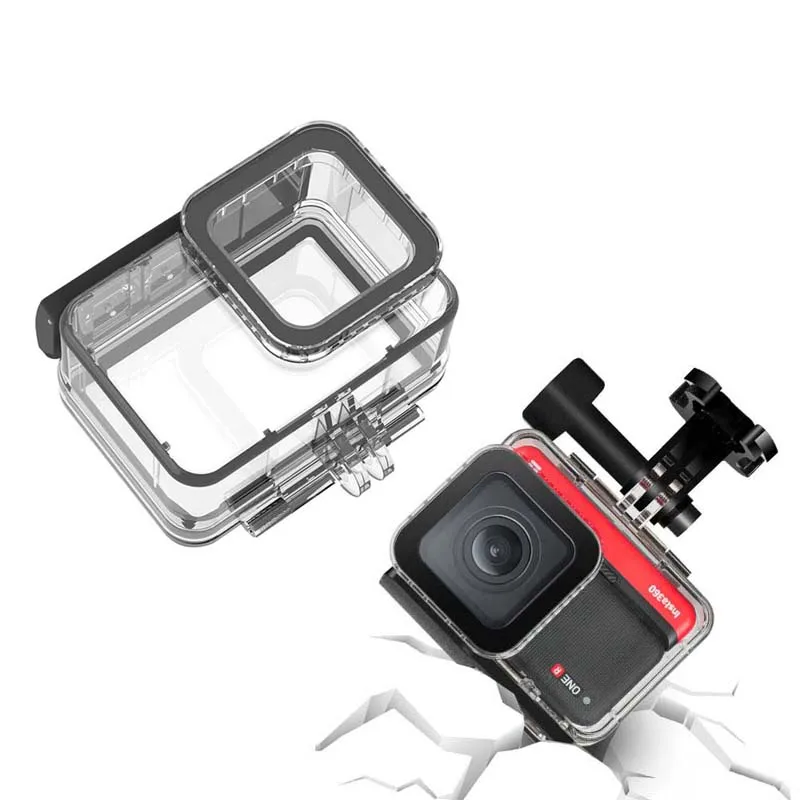 

Waterproof Box for Insta 360 ONE R 4K Underwater Dive Case 360 Edition Diving Swimming Protective Shell Cover Camera Accessories