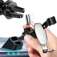 Mobile Phone Navigation Bracket Base Vehicle Mobile Phone Bracket Base Creative Universal Car Air Outlet Clip Car Accessories