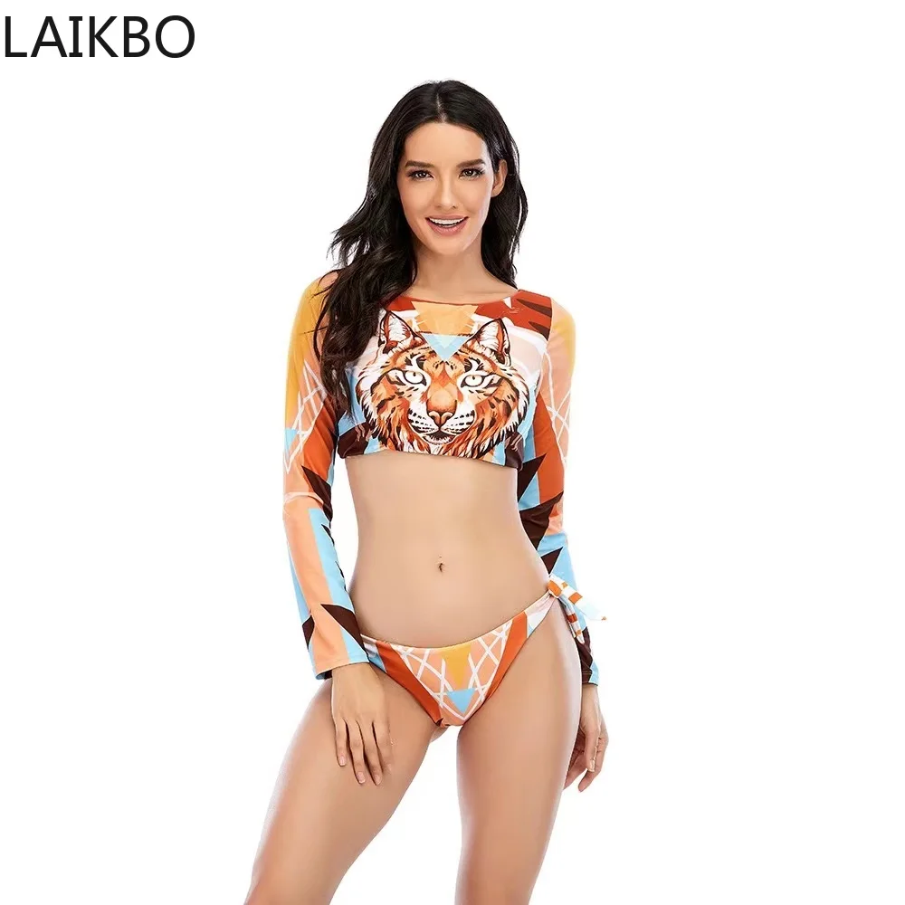 

Новинка 2022, бикини с высокой талией, пикантное бикини без бретелек, женский купальник, купальный костюм с мягкой подкладкой, монокин, одното...