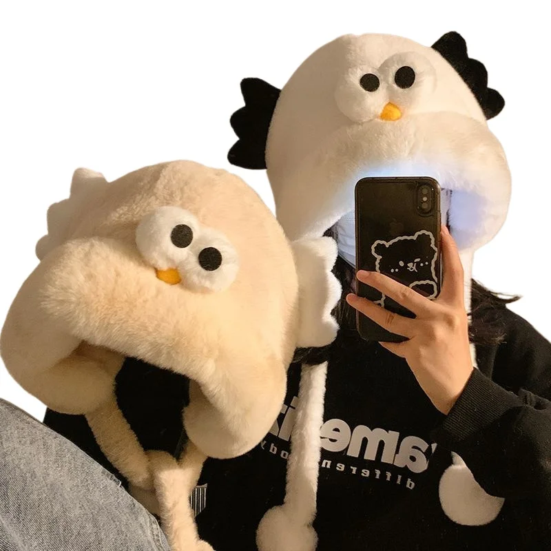 НОВАЯ МОДА подарок уродливый цыпленок милые стереоскопические глаза креативная