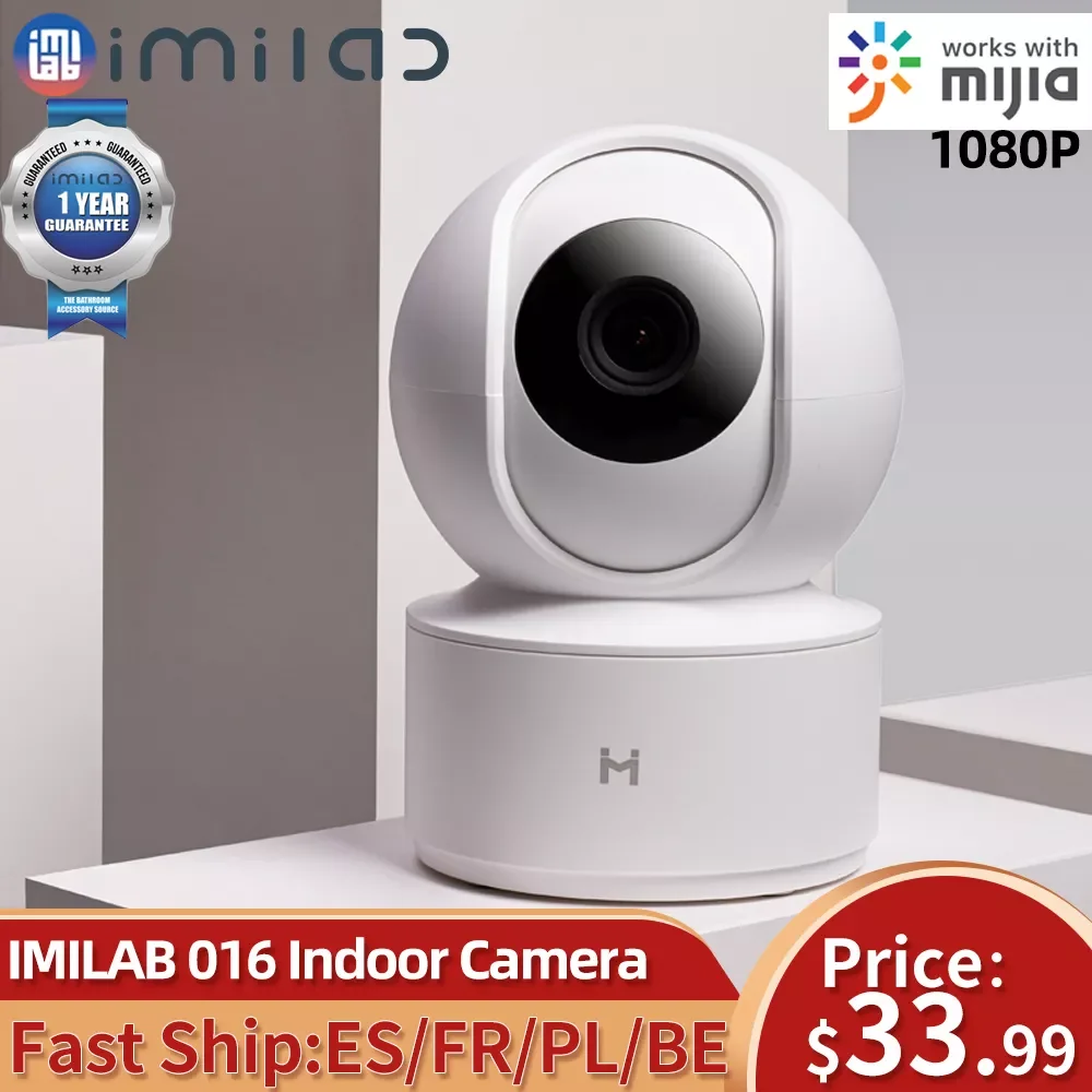 Global Version IMILAB 016 WiFi Camera 1080P HD IP Baby Monitor Smart Mi Home Security Cameras 360°CCTV Vedio Surveillance Webcam