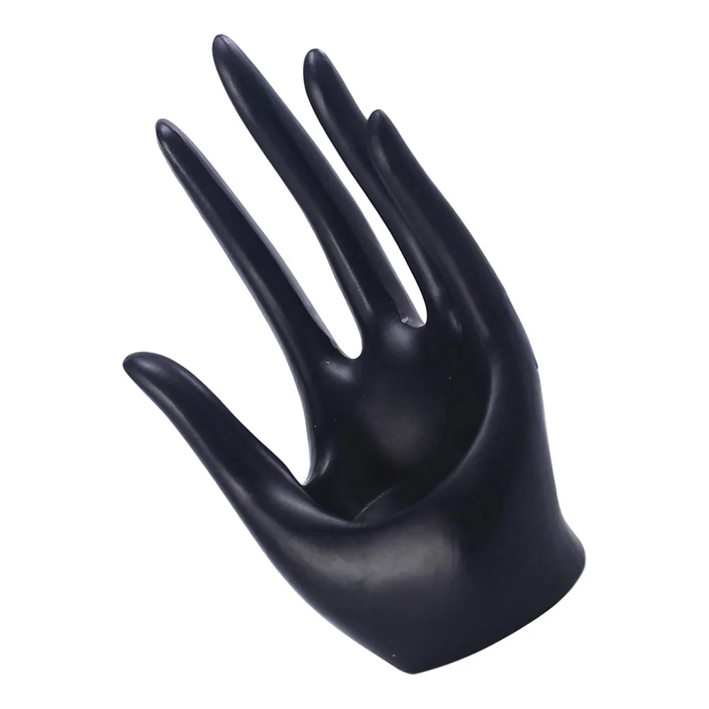 Черные держатели для палочек ручная форма подсвечник из смолы настольный