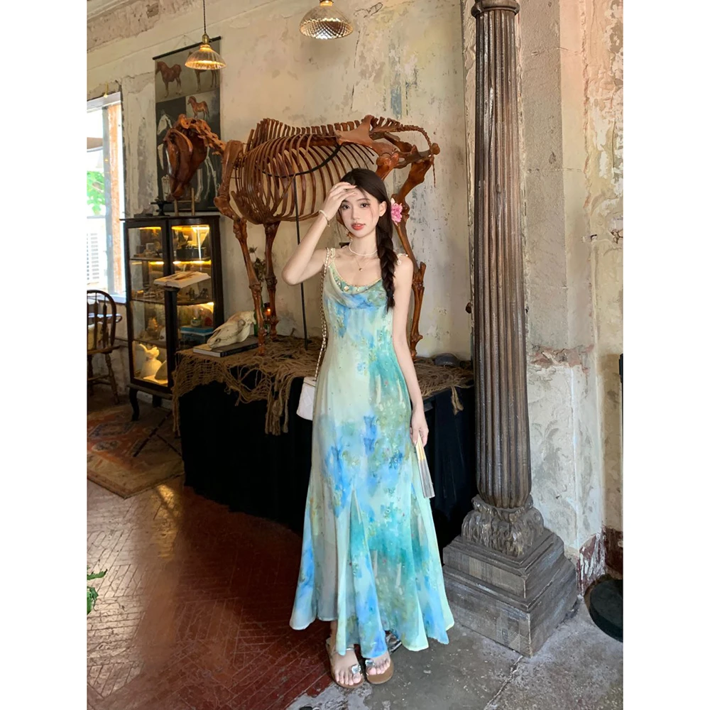 Женское праздничное платье на бретельках Sle летнее элегантное облегающее