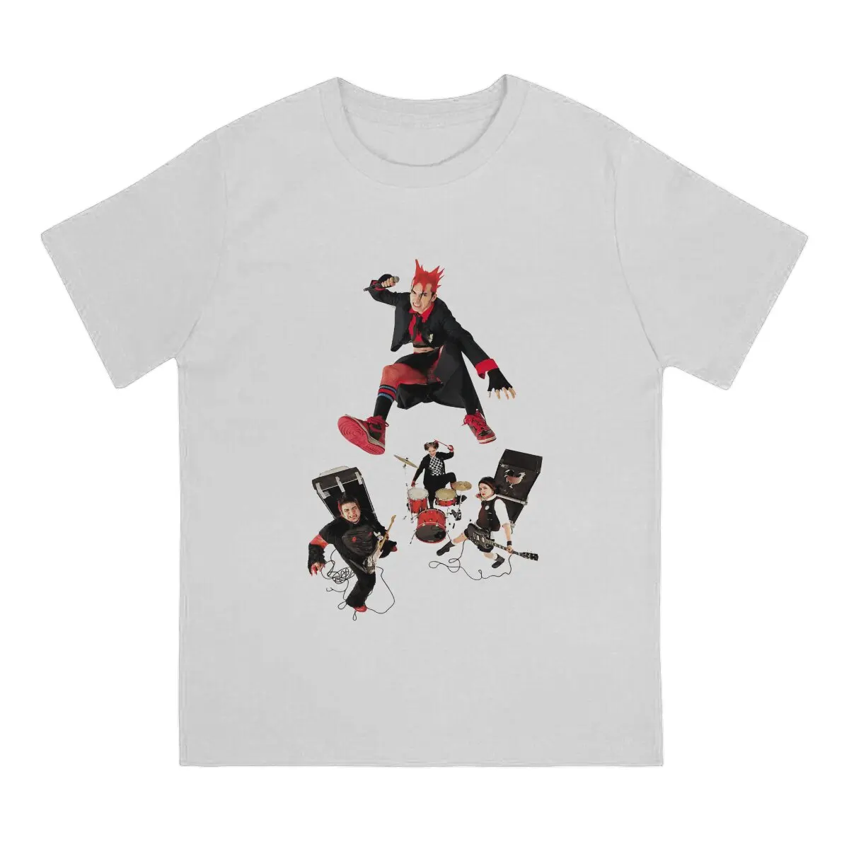 Мужские футболки с ремешком модные топы коротким рукавом и круглым вырезом