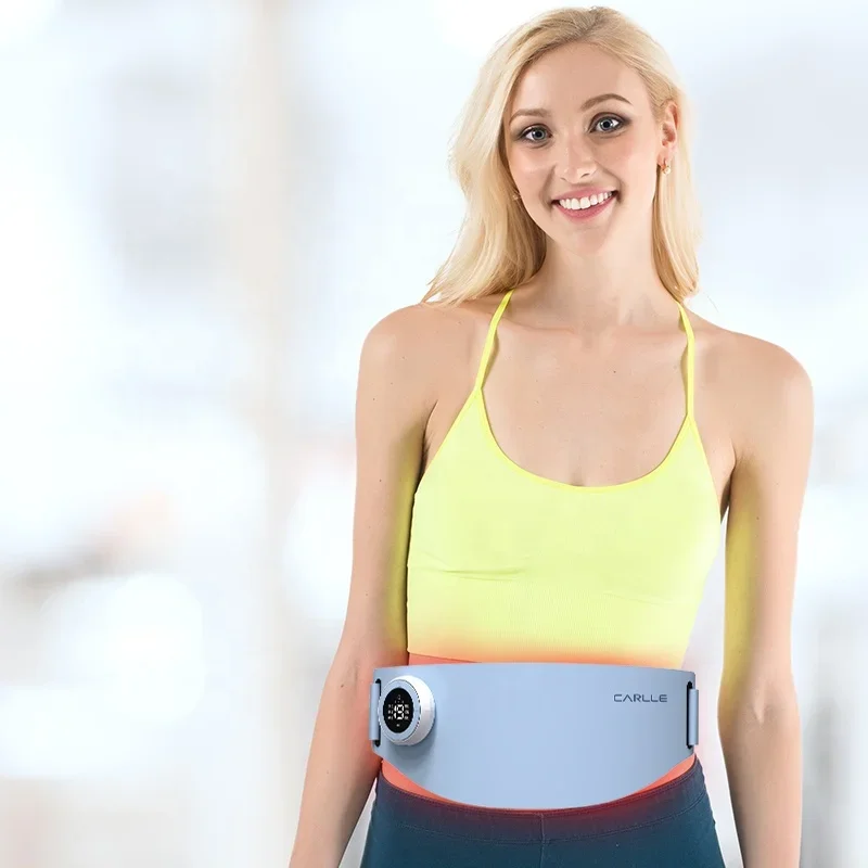 Портативный сжигающий жир согревающий менструальный теплый дворецный пояс nmes