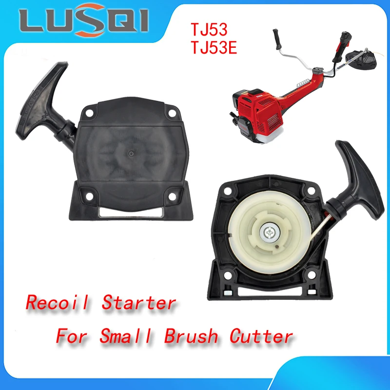 LUSQI Recoil Hand Pull Starter Gasoline Brush Cutter For Kawasaki TJ53 TJ53E