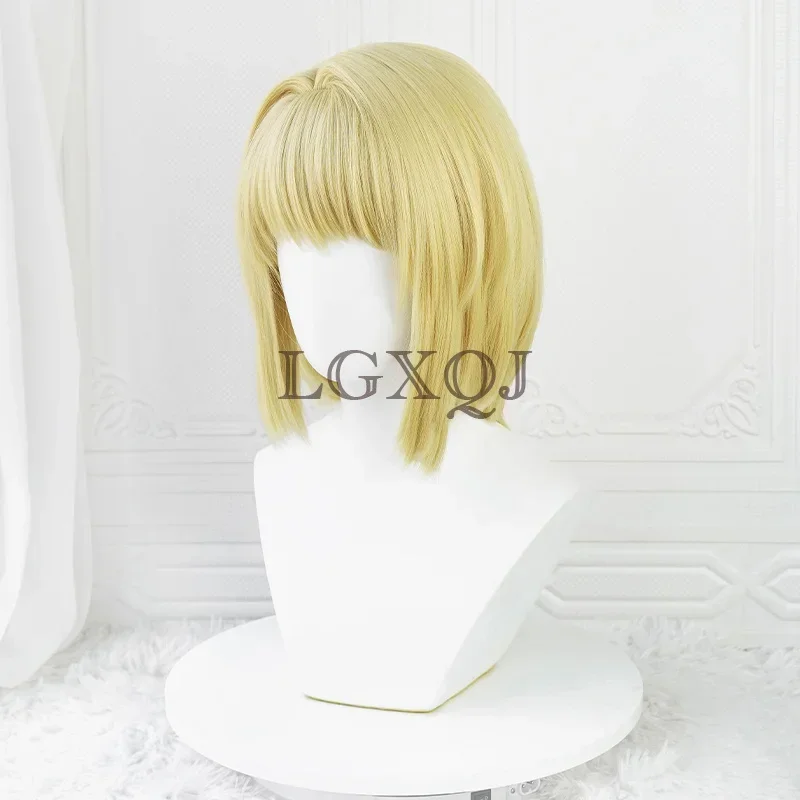 Новый аниме HUNTER×HUNTER Kurapika Kurta парик для косплея 34 см золотые парики термостойкие