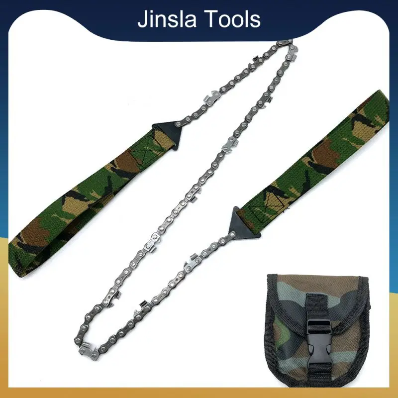 

Portable Survival Chain Saw Chainsaws Emergency Camping Hiking Tool Pocket Hand Tool Pouch Outdoor Pocket Chain Saw