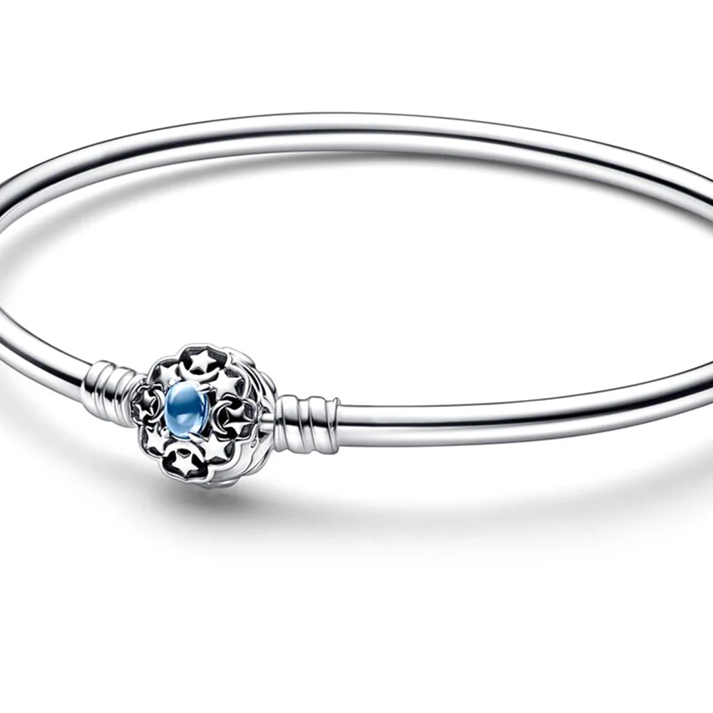 Pandora-Bracelet Princesse Jasmine Moments pour Femme, Bracelet Aladdin, Argent 925, Charme à la Mode, Bijoux DIY, Cadeaux d'Anniversaire 2