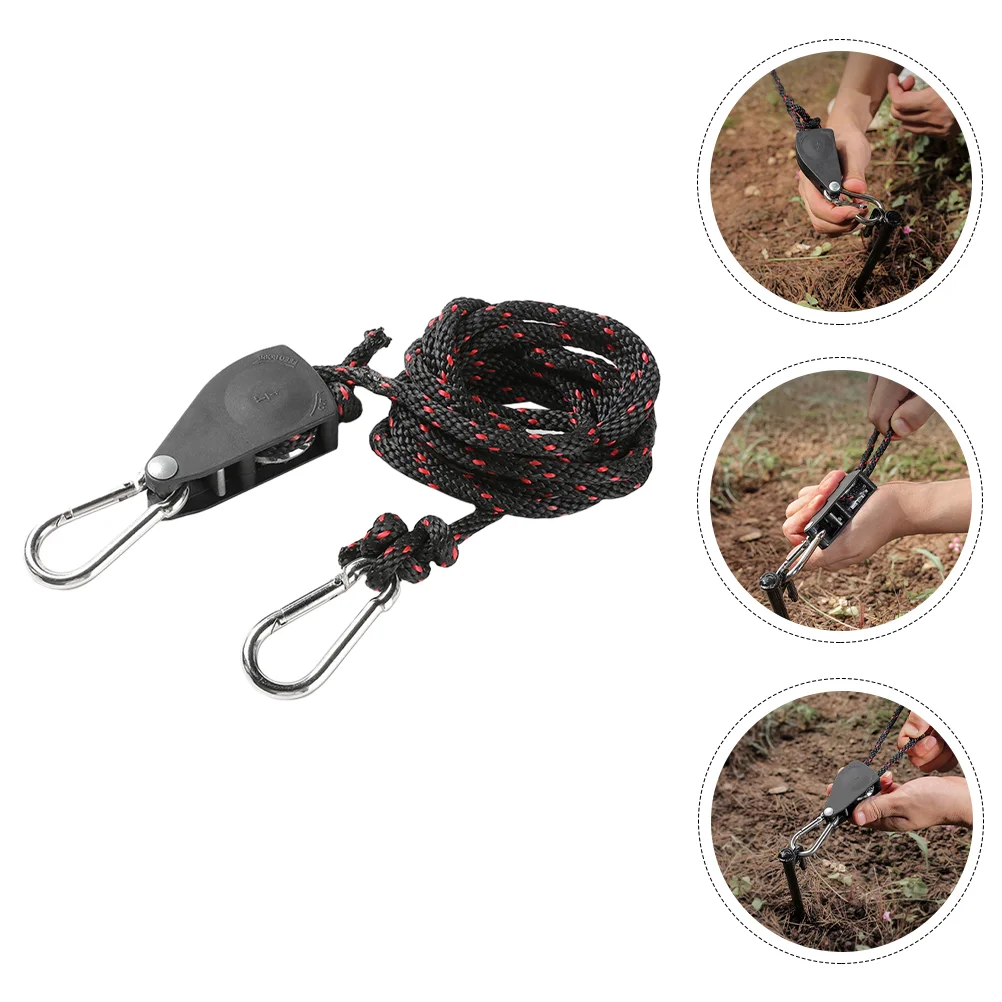 

Уличный веревочный крючок для палатки, подъемный шкив для кемпинга, регулируемые принадлежности, уличный подъемный шкив