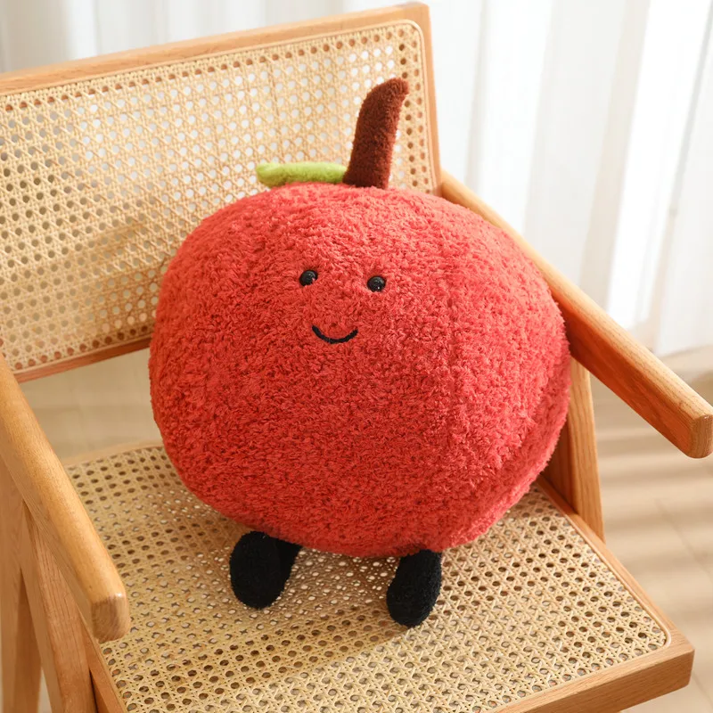 Плюшевая игрушка фруктовая личи 1 шт. 35/45 см декоративная подушка для комнаты