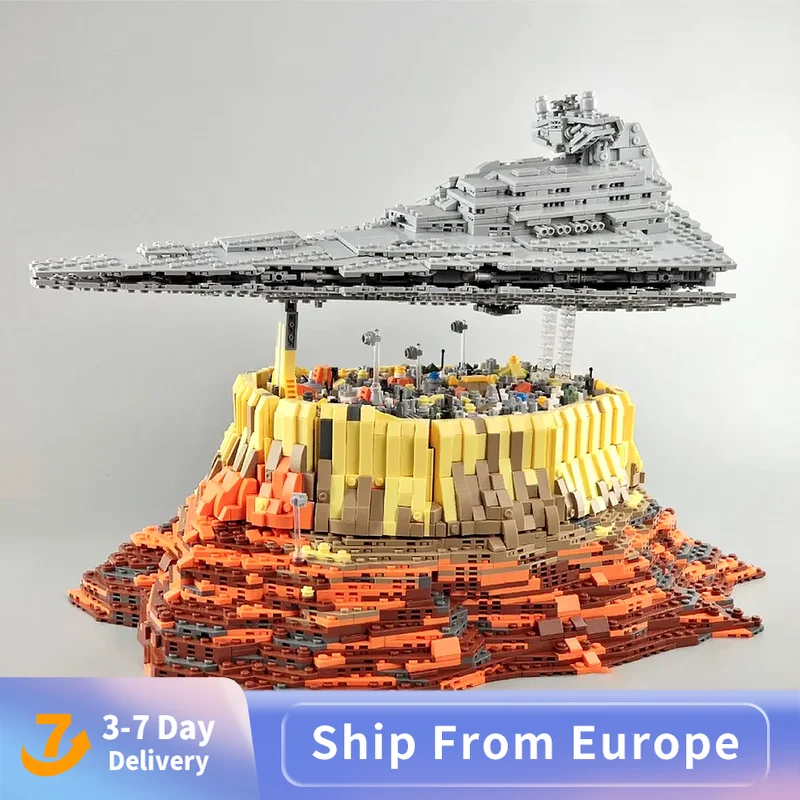 Конструктор Империя над джидой Звездные игрушки Разрушитель из войн круизный