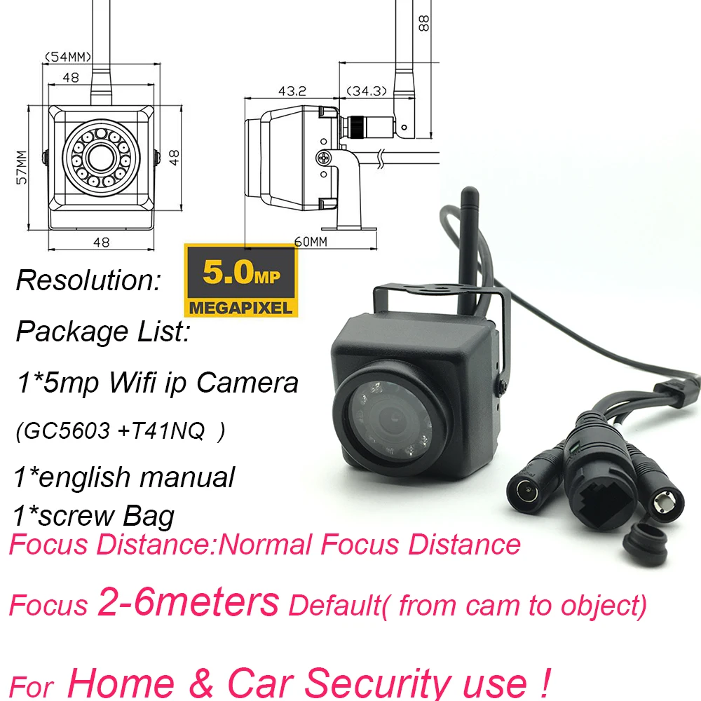 Camhi Мини водонепроницаемая IP-камера Bird Box