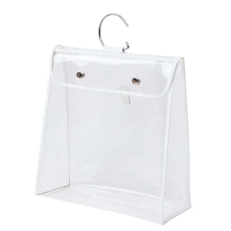 

Handbag Dust Cover Hanging Bag Organizer Wardrobe Closet Transparent Storage Pouch TPU Protector Dust Bag