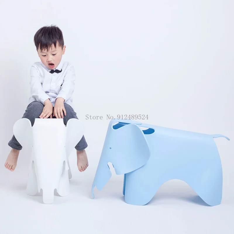 

Скандинавская мебель для дома, Детские табуреты для прихожей, крыльца, сменная обувная табуретка, современный минимализм, детский сад, слон,...